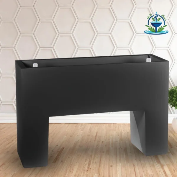 حوض زاوية كبير 3م + 2 فايبر جلاس