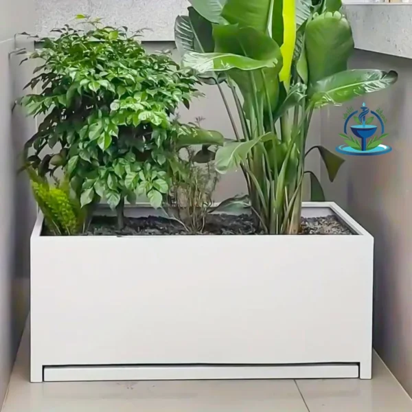 حوض بدرج سحاب للزراعة 1م فايبر الأكثر عملية لتنفس التربة