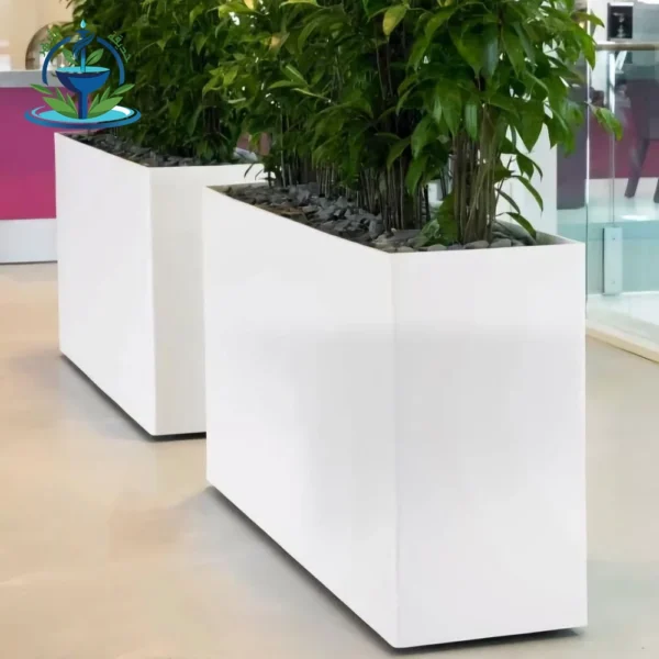 حوض زرع فايبر 1م بكفرات